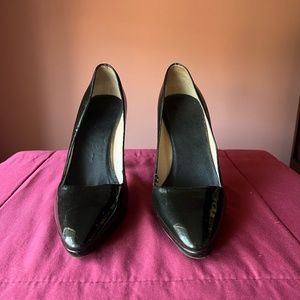 Prada Black Patent Leather Pumps